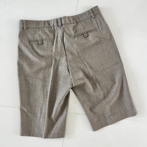 Theory Palmer City Walking Bermuda Shorts SZ 8 - Picture 5 of 8